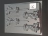 261 Angel with Trumpet Chocolate Candy Lollipop Mold FACTORY SECOND