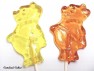 138sp Honey Bear Chocolate or Hard Candy Lollipop Mold 