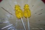 1508 Pineapple Chocolate or Hard Candy Lollipop Mold
