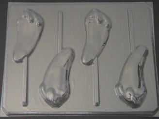 1513 Chili Pepper Chocolate or Hard Candy Lollipop Mold
