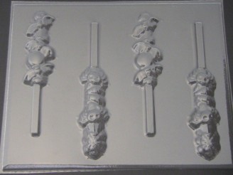 2440 Spider and Bat Stacked Chocolate Candy Mold