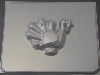 7060 Turkey Thanksgiving Large Chocolate Candy or Soap Mold