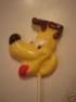110sp Silly Dog Face Chocolate or Hard Candy Lollipop Mold